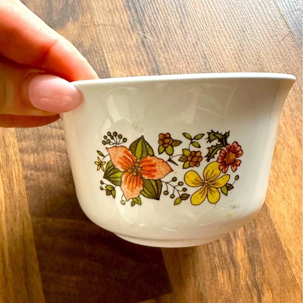 Corelle Vintage Floral Open Sugar Bowl - Picture 2 of 8